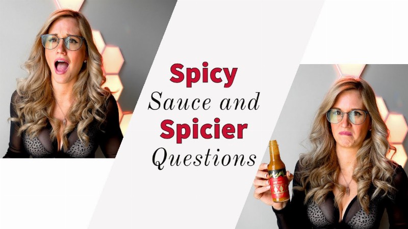 image 0 Eating Spicy Sauce And Answering Even Spicier Questions