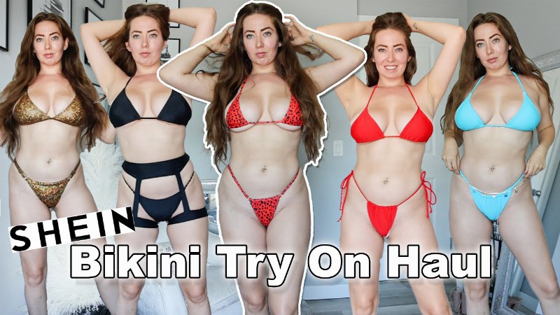 I Tried On My First Ever Micro-bikini With Shein!! : Alanna Pearson Try On Haul