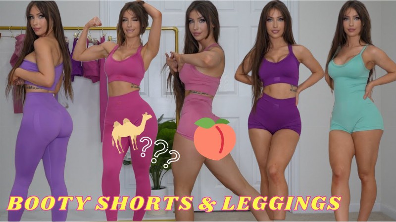 image 0 Legging/mini Shorts Try On : Bo+tee Try On : Devon Jenelle