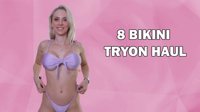 image 0 Massive Bikini Tryon - 2022 - Anastasiia Zhurbenko