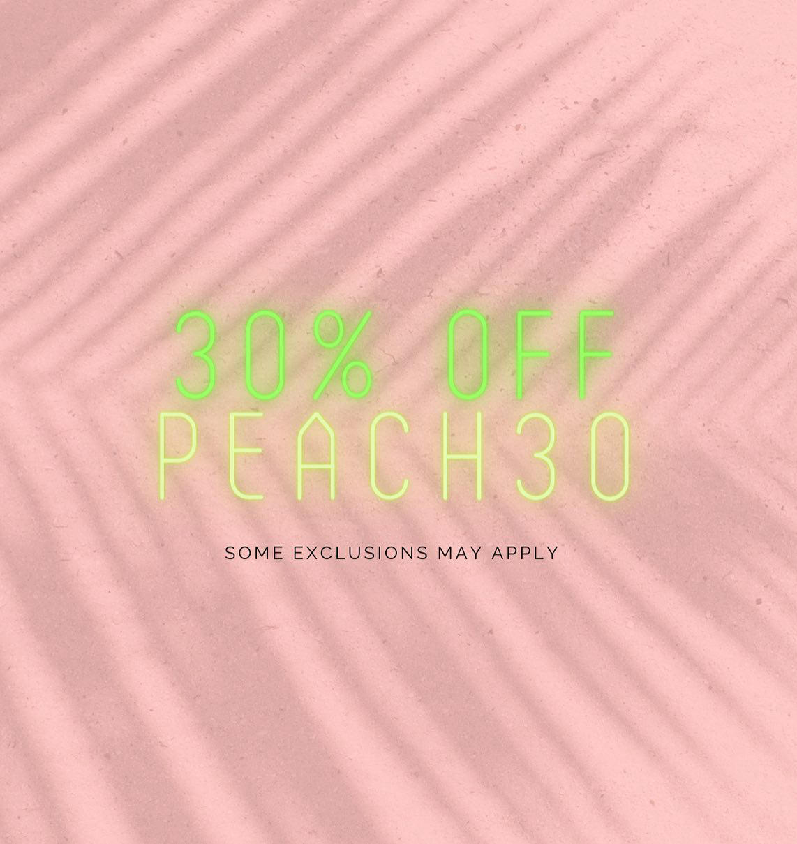 Peach De La Crème Swimwear - Get your favorite bikinis 30% off