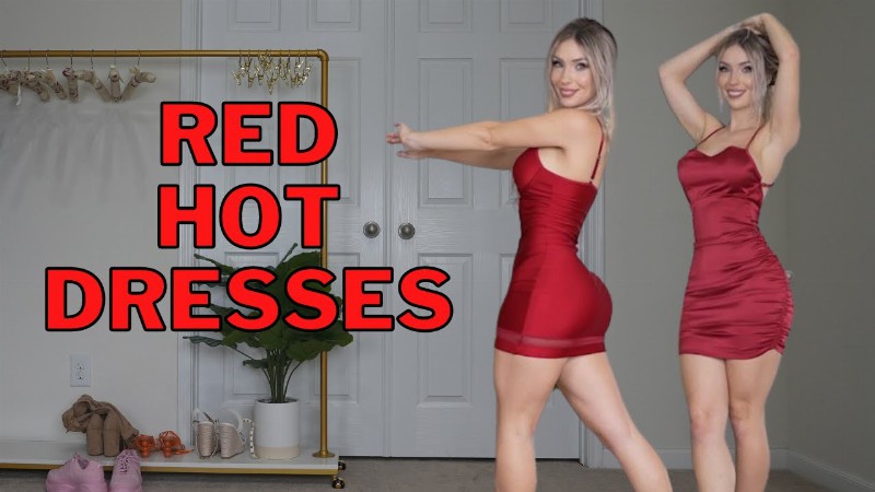 Red Holiday Dress Try On **hot** : 25 Days Of Christmas Challenge With Devon Jenelle