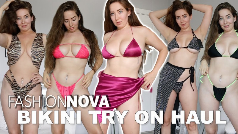 image 0 Summer Bikini Try On Haul With Fashion Nova!!